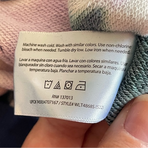 ❌SOLD❌NWT WILDFOX Hadley Blue Tie-Dye Pullover Hoodie - Picture 11 of 12